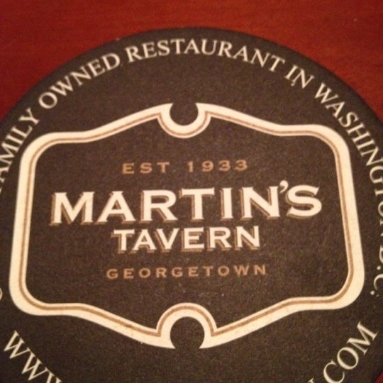 Martin's Tavern 1264 Wisconsin Ave NW