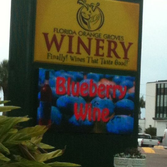 Photo taken at Florida Orange Groves Winery by Christy S. on 2/26/2012