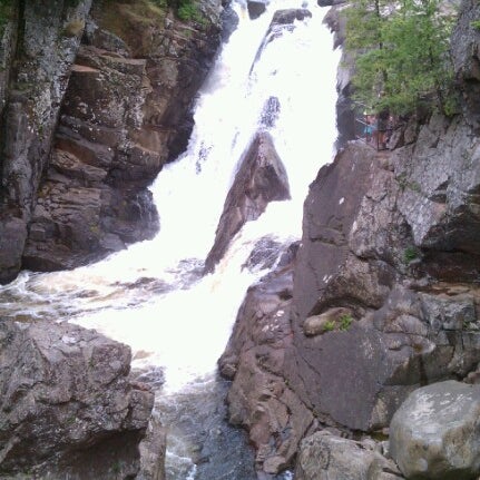Photo taken at High Falls Gorge by Larry L. on 7/28/2012