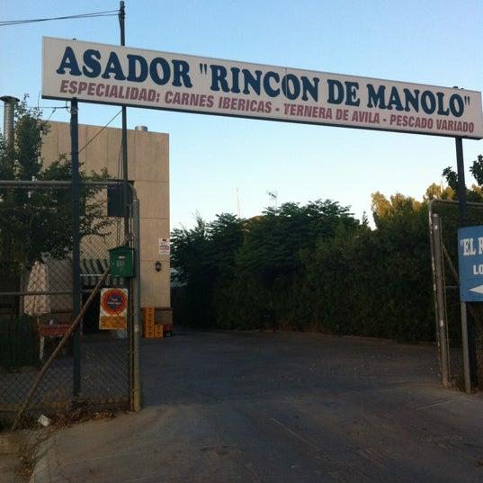7/7/2012 tarihinde Lizbet P.ziyaretçi tarafından Asador Rincón de Manolo'de çekilen fotoğraf
