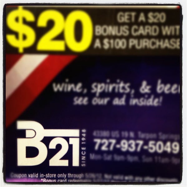 B21 Fine Wine & Spirits Wine Store