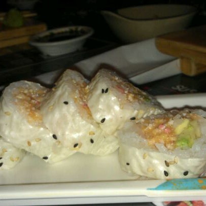 Photo taken at Sushiya by Evelyn T. on 3/5/2012