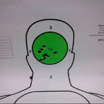 รูปภาพถ่ายที่ The Target Range โดย Aj P. เมื่อ 4/21/2012
