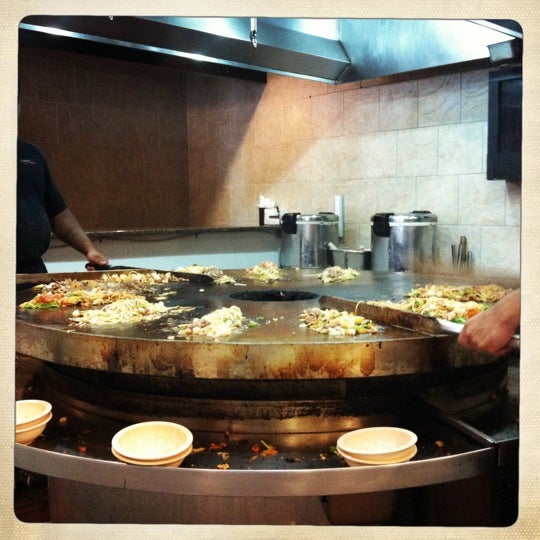 Photo taken at CrazyFire Mongolian Grill by Johnny C. on 8/10/2012