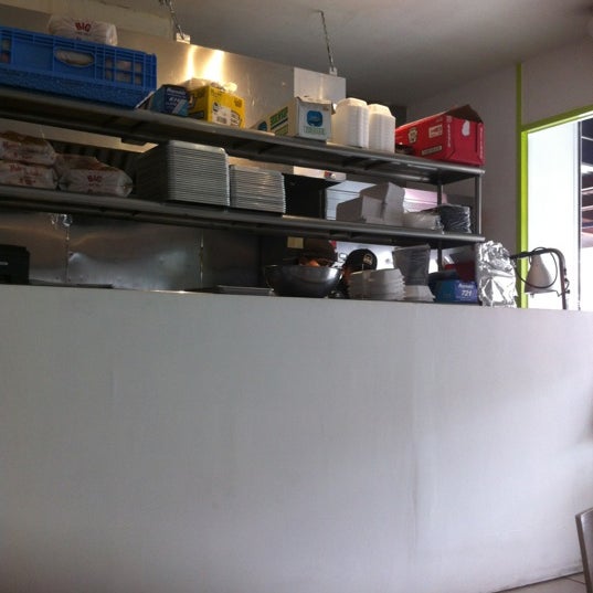 Photo taken at Milk Burger by betsy m. on 3/21/2012