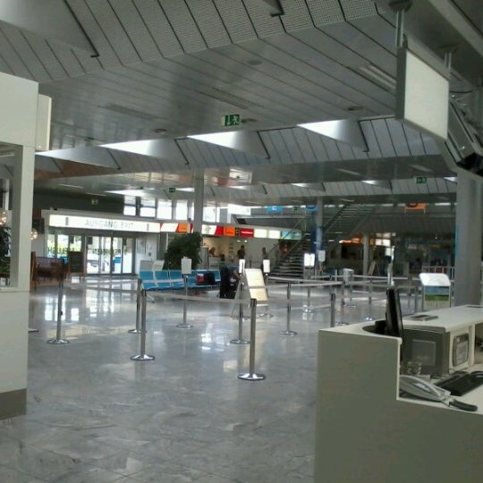 Photo taken at Airport Linz (LNZ) by Demet K. on 8/29/2012