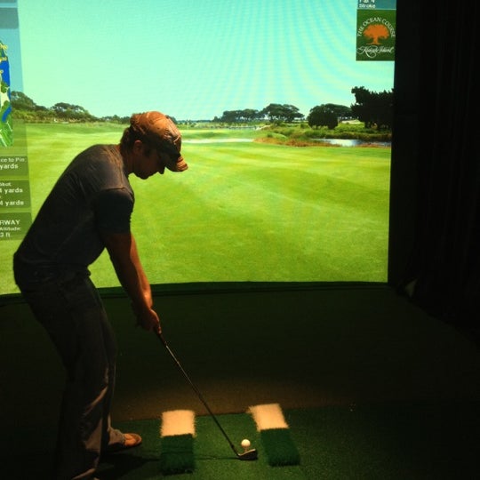 Photo taken at The Range Golf Center &amp; Sports Bar by Cheryl B. on 5/28/2012