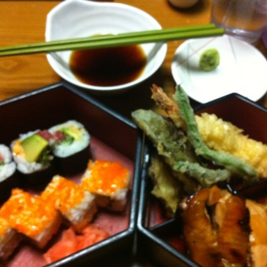 Photo taken at Gyotaku Japanese Restaurant - King Street by Tim B. on 6/6/2012
