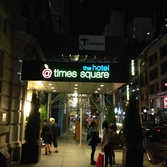 Photo taken at The Hotel @ Times Square by Markus E. on 6/24/2012