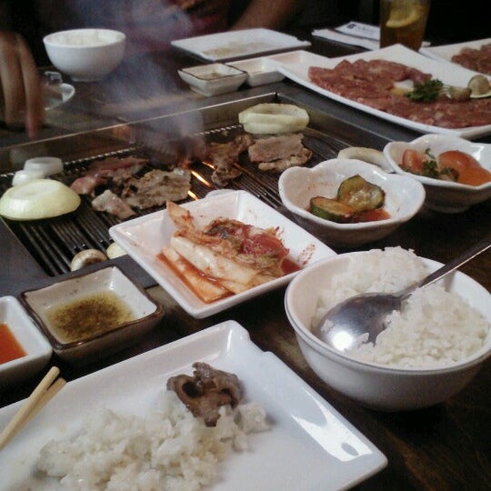 Photo taken at Wharo Korean BBQ by Carmen V. on 8/22/2012