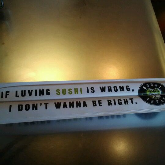 5/1/2012 tarihinde Kailyn G.ziyaretçi tarafından Sushi Freak'de çekilen fotoğraf