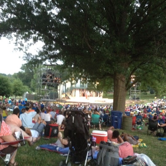 Photo taken at Shakespeare in the Park by Jeff M. on 5/28/2012