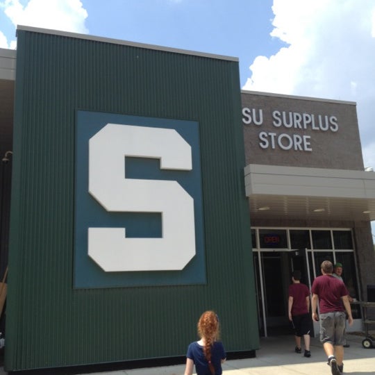 Photo taken at MSU Surplus Store by Cindy K. on 7/13/2012