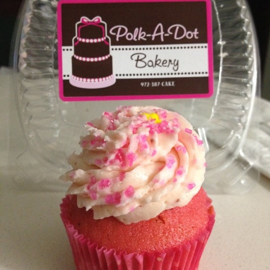 Photo taken at Polk-A-Dot Bakery by Michelle K. on 8/19/2012