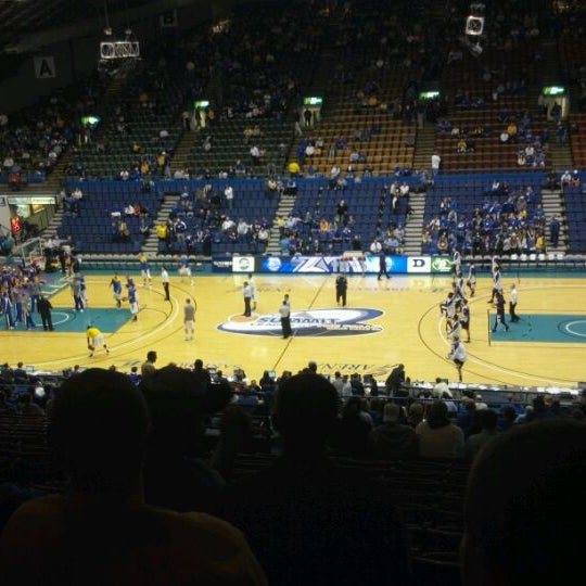 Photo taken at Sioux Falls Arena by Lisa O. on 3/7/2012