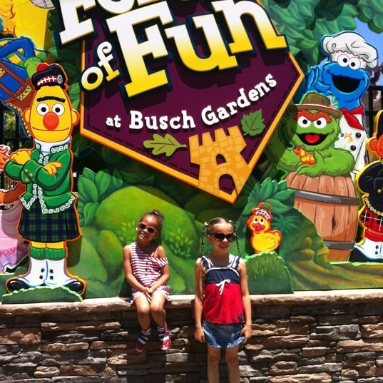 Photo taken at Sesame Street Forest of Fun by Tim T. on 6/15/2012
