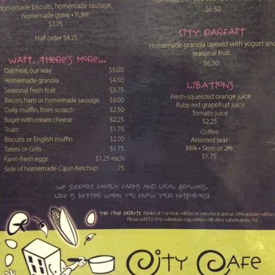 Foto tirada no(a) City Cafe por Jim B. em 4/16/2012
