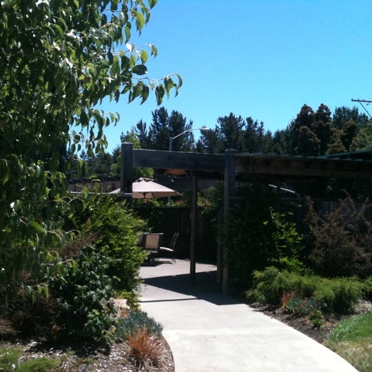 Photo taken at Dutton Goldfield Tasting Room by Lisa J. on 6/23/2012