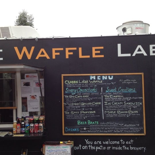 The Waffle Lab Food Truck in Downtown Fort Collins