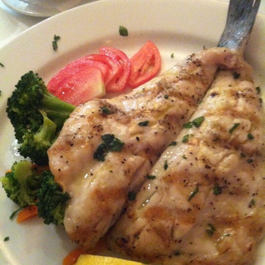 Ask for specials, the Sea Bass was amazing! They also make authentic limencello.