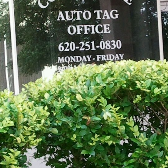 Coffeyville Auto Tag Office 