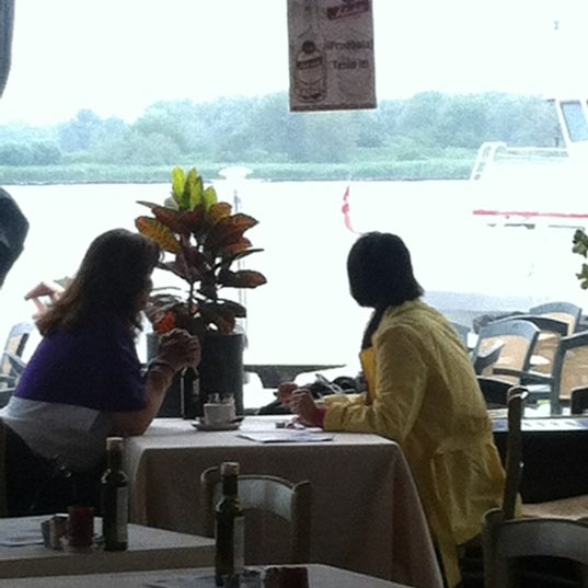 Photo taken at Het Panorama Restaurant/Grand-Café by Guido V. on 6/27/2012