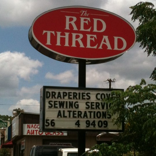 The red thread. The red thread