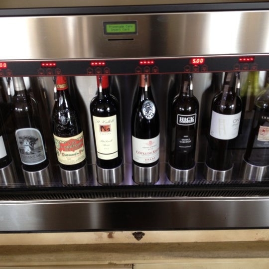 Enjoy a glass of wine from the Enomatic wine dispensing system. View the wine list on their iPads. Promenadebistro.com. Open breakfast, lunch and dinner.