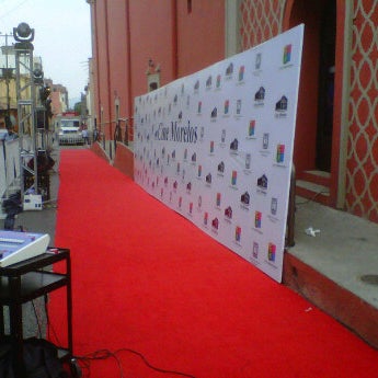 Photo taken at Cine Morelos by Gerardo O. on 3/29/2012