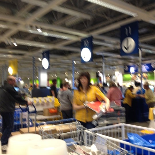 Photo taken at IKEA Edmonton by Chelsa D. on 5/6/2012