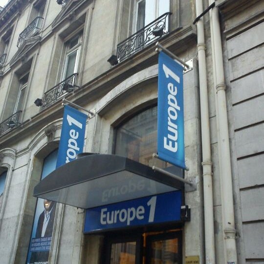 Photo taken at Europe 1 by Frédéric B. on 3/8/2012