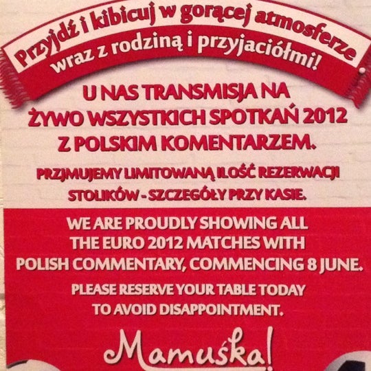 รูปภาพถ่ายที่ Mamuśka! โดย Jon เมื่อ 6/3/2012