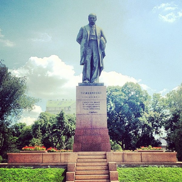 Памятник шевченко в санкт петербурге