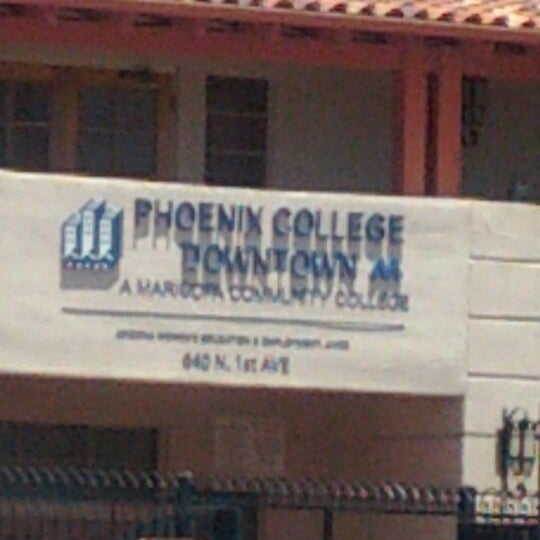 Photo taken at Phoenix College Downtown by Kim M. on 5/16/2012