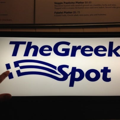 Photo taken at The Greek Spot by Justin l. on 8/7/2012