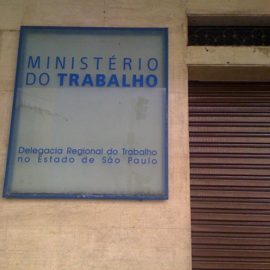 Ministério do Trabalho e Emprego República São Paulo, SP