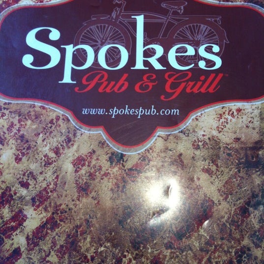 Photo taken at Spokes Pub &amp; Grill by Andrew on 6/15/2012