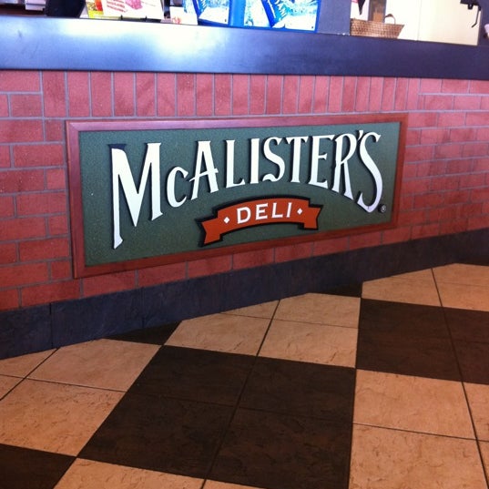 Photo taken at McAlister&#39;s Deli by Kim S. on 3/3/2012