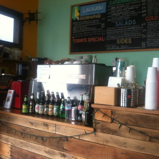 Photo taken at L&#39;acajou Bakery &amp; Café by Shane R. on 4/15/2012