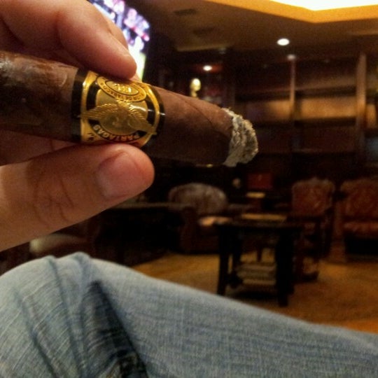 Photo taken at Bo&#39;s Cigar Lounge by Frankie G. on 8/17/2012