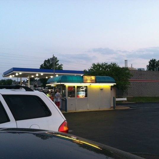 Photo taken at Custard&#39;s 1st Stand by Shannon B. on 5/26/2012