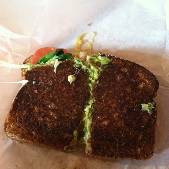 Photo taken at Chedd&#39;s Gourmet Grilled Cheese by Tynan D. on 2/17/2012