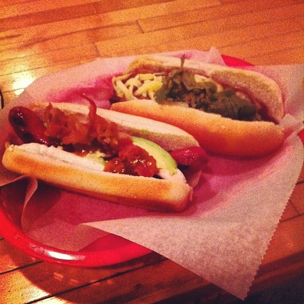 Photo taken at Chicago&#39;s Dog House by Eric P. on 3/2/2012