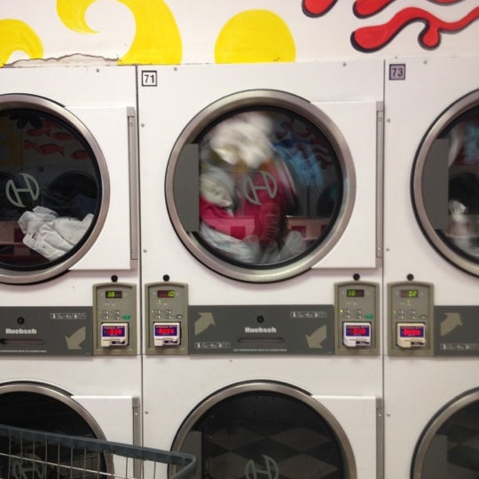 Photo taken at Spin Central Laundromat by 🐶Colleen C. on 3/29/2012