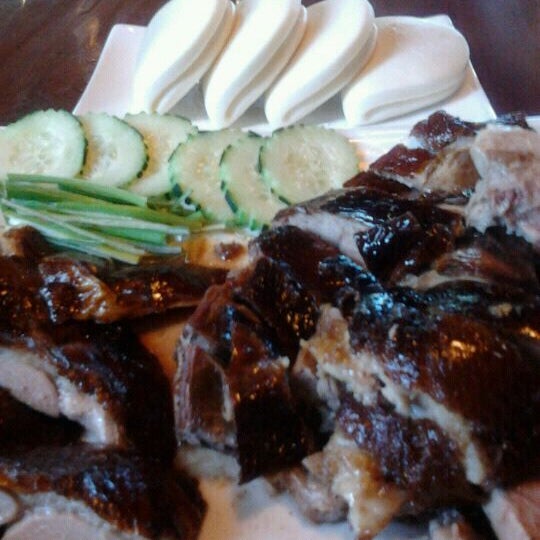The mini peking duck is so good! The meat is moist and mild tasting with the crunchy skin...a must try.