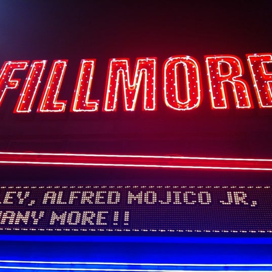 Foto scattata a The Fillmore da Gangsta Mittens il 7/15/2012