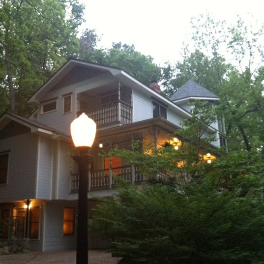 Photo taken at Arsenic and Old Lace Bed &amp; Breakfast Inn by George G. on 4/21/2012