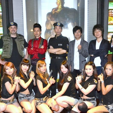 Photo taken at Biohazard Café &amp; Grill S.T.A.R.S. by Gamescollection.it on 7/13/2012