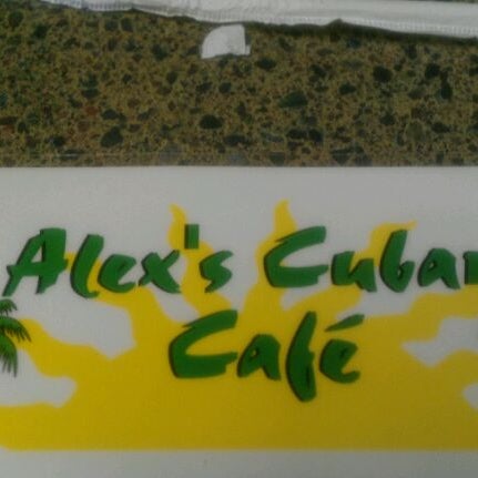 Photo taken at Alex&#39;s Cuban Cafe by Meredith C. on 4/13/2012