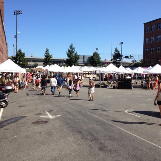 Photo taken at South End Open Market @ Ink Block by Eric A. on 8/26/2012
